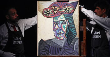 Bust of a Woman with a Flowered Hat (Dora Maar) Pablo Picasso 1943