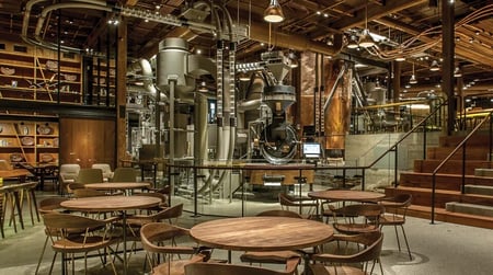 The Starbucks Reserve Roastery in Seattle